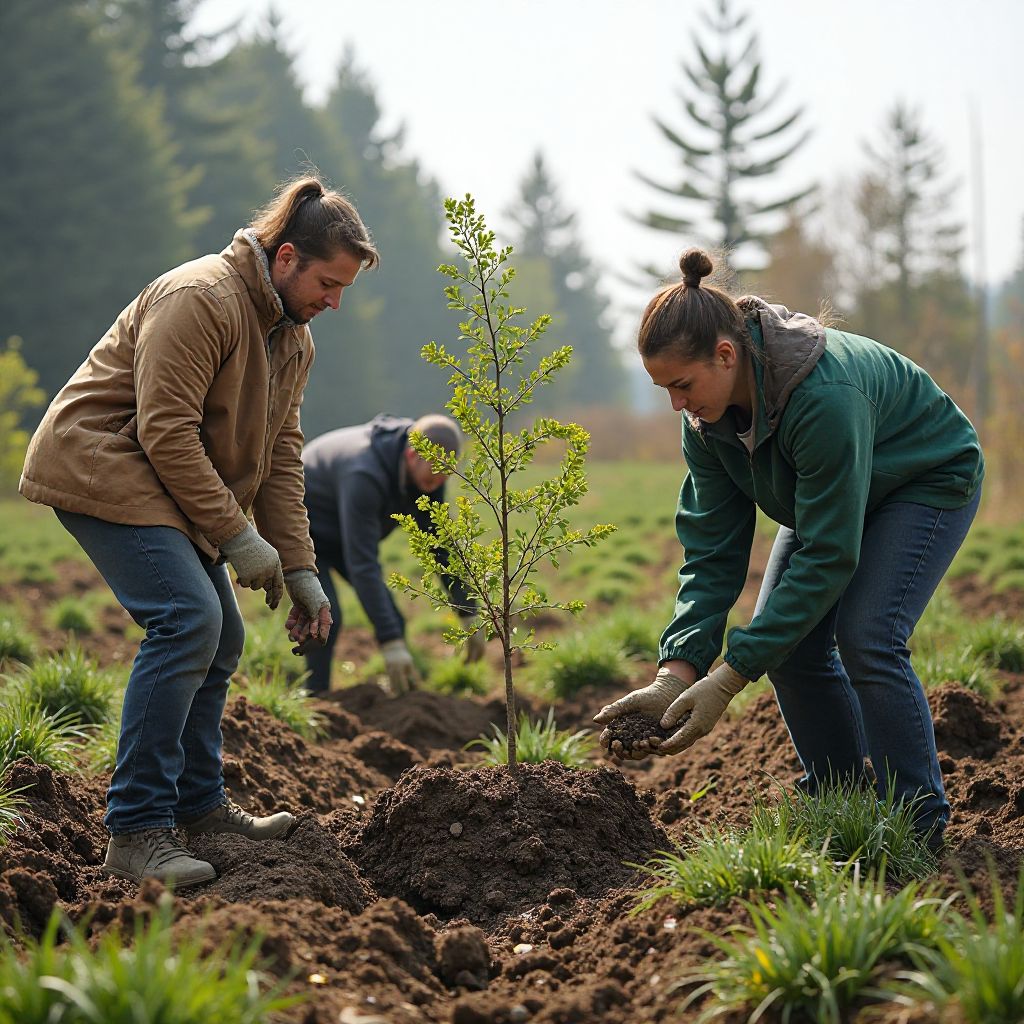 Conservation work in progress