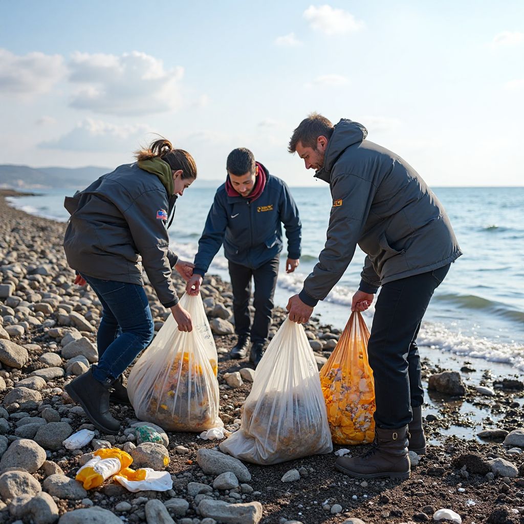 Coastal cleanup campaign